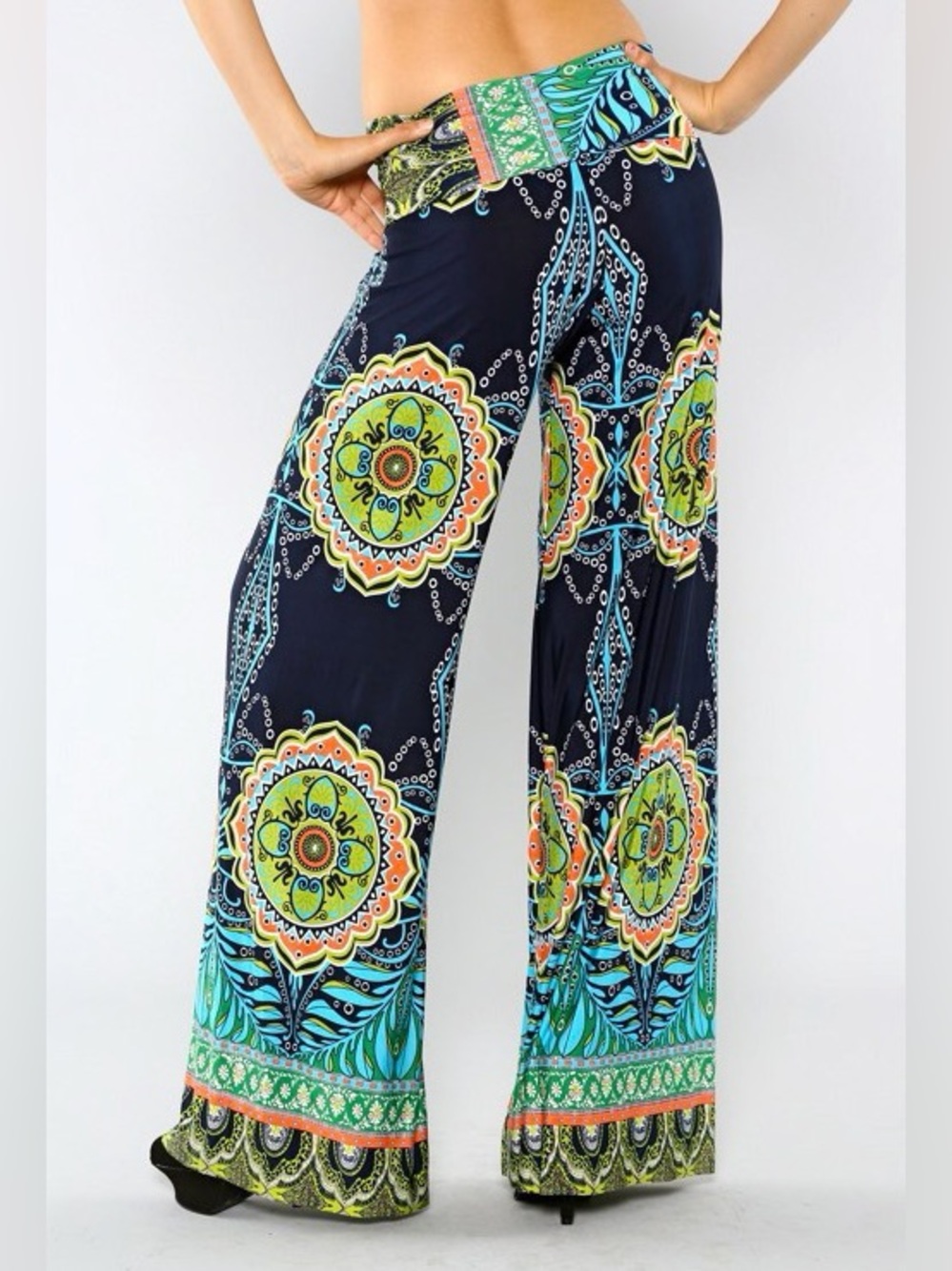 Printed Palazzo Pants